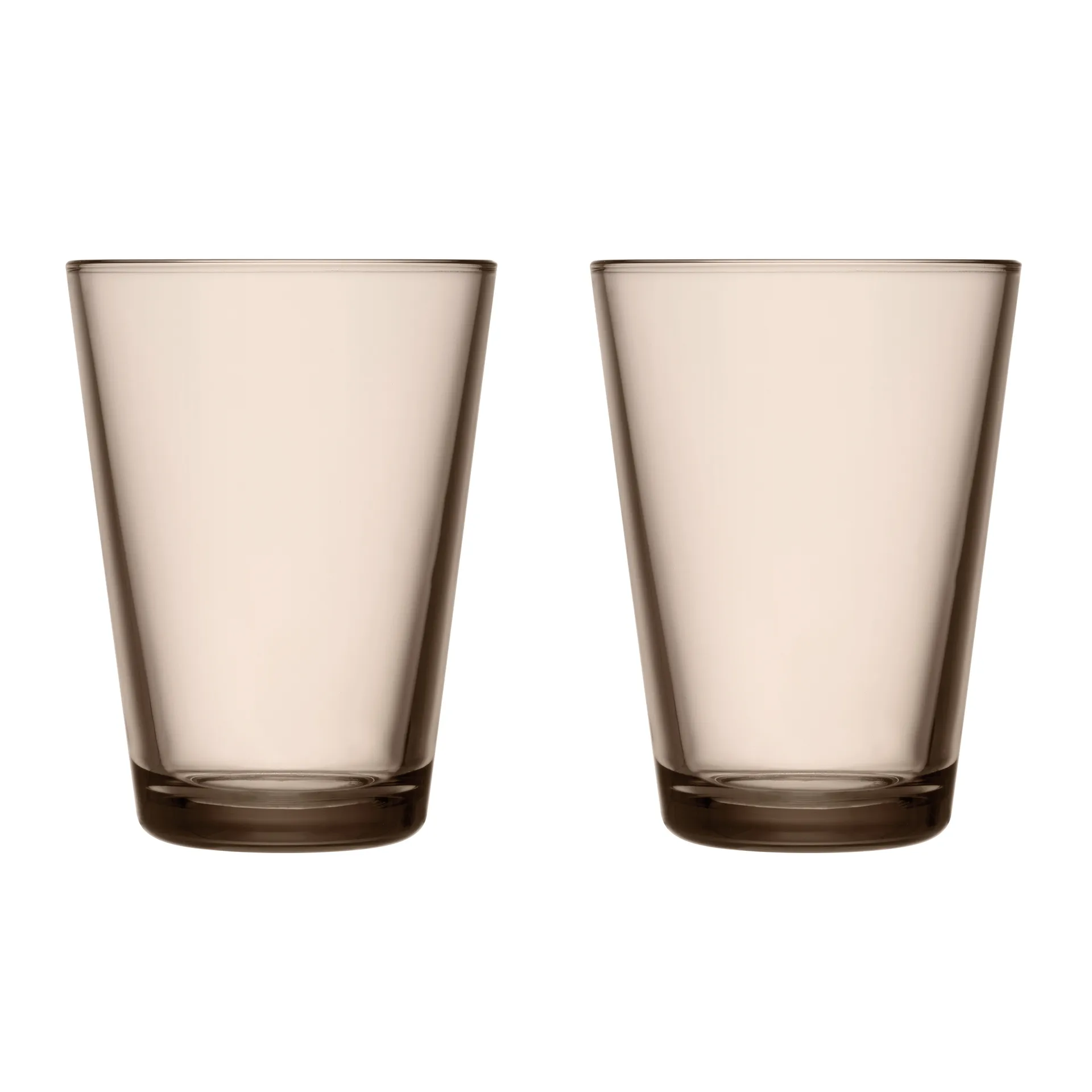 Set de 2 vasos Kartio 40 cl, lino Iittala