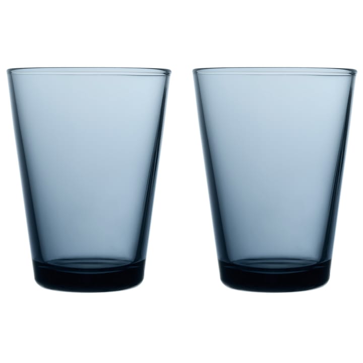 Set de 2 vasos Kartio 40 cl - lluvia (azul) - Iittala
