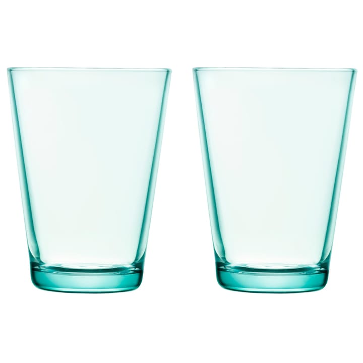 Set de 2 vasos Kartio 40 cl - verde azulado - Iittala