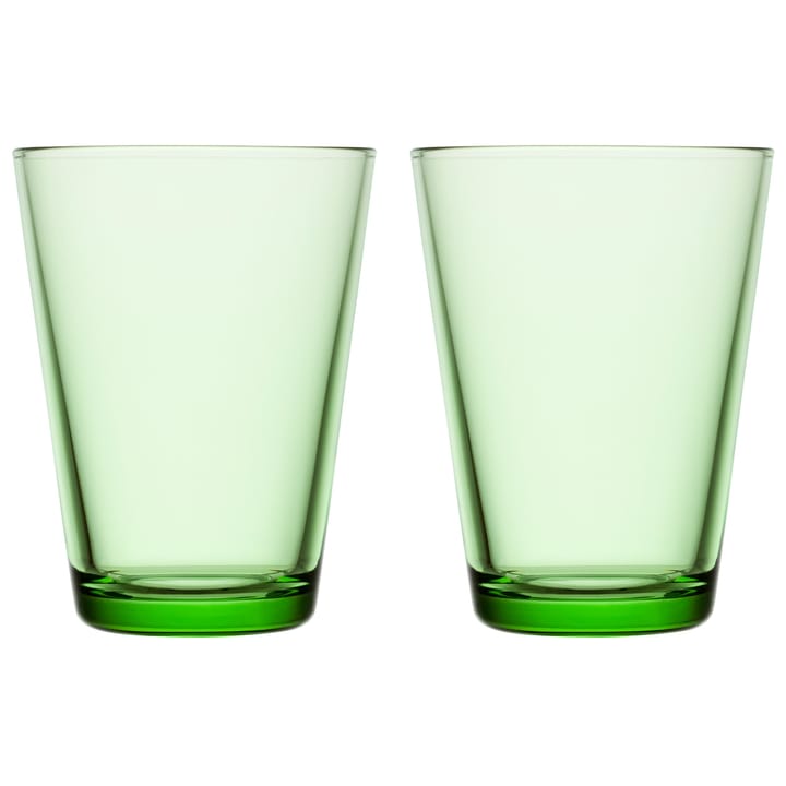 Set de 2 vasos Kartio 40 cl - verde manzana - Iittala