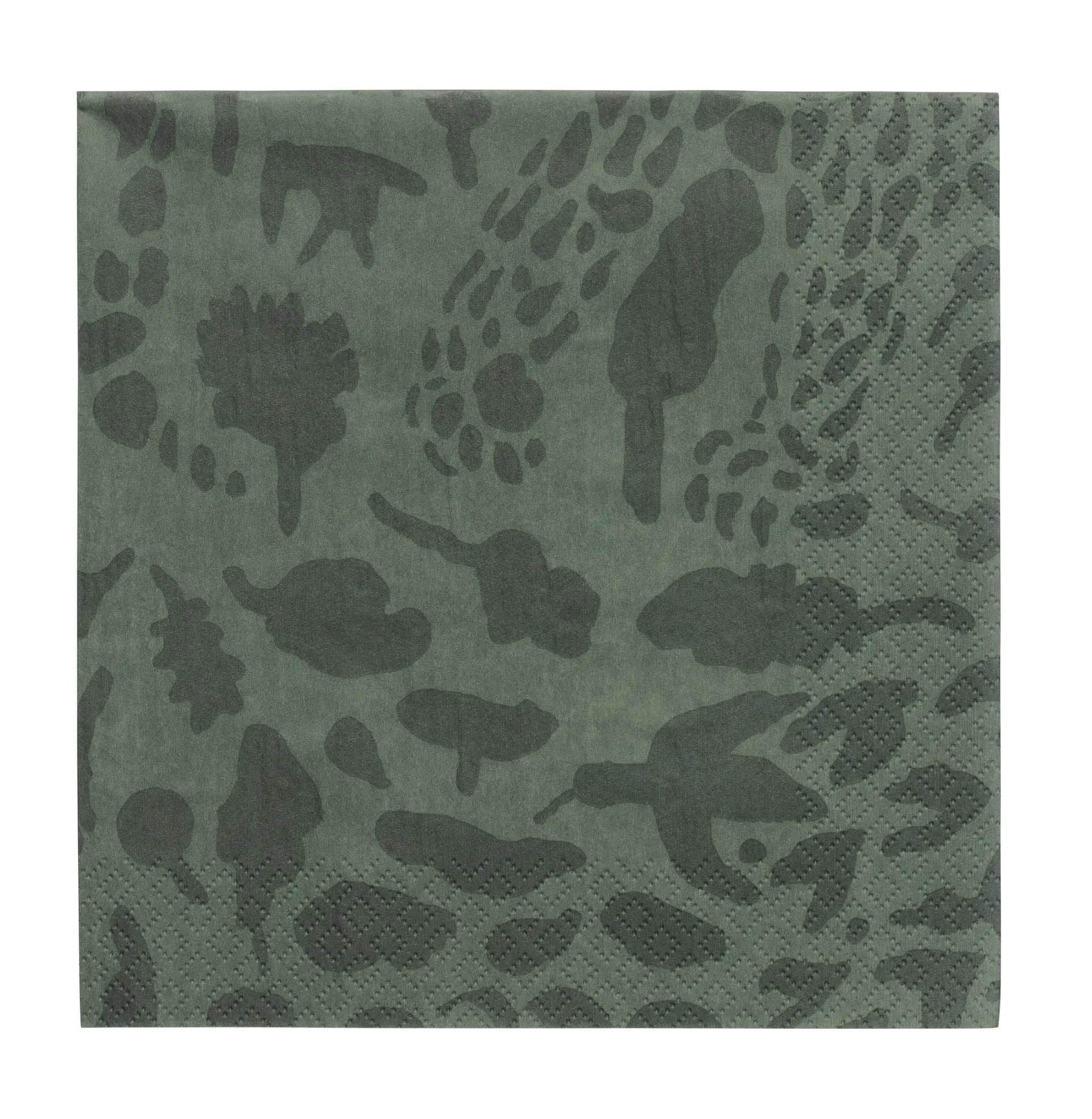 Set de 20 servilletas Oiva Toikka Cheetah, Verde Iittala