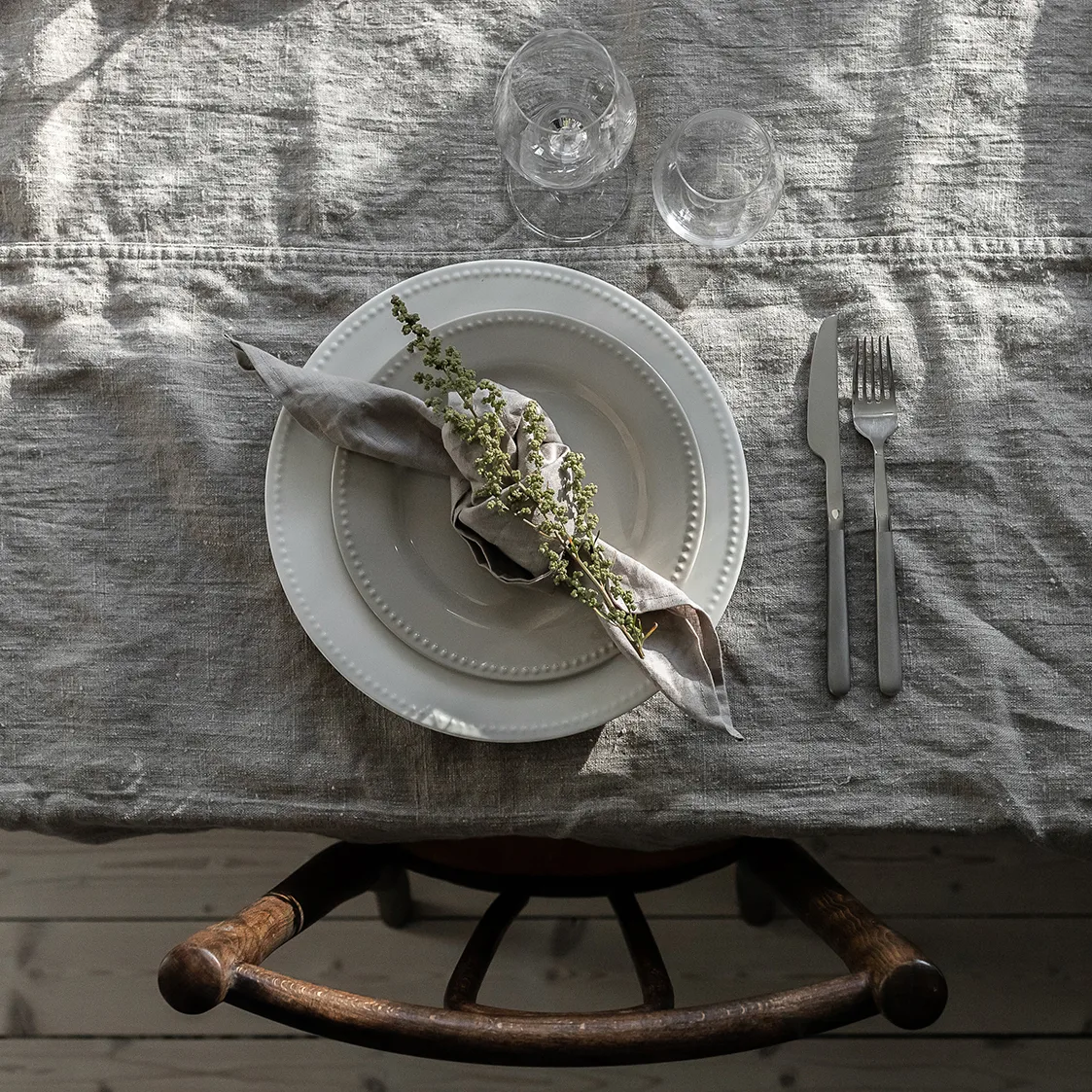 Set inicial de cena Essence & Dots 32 piezas - Blanco crema,  Iittala