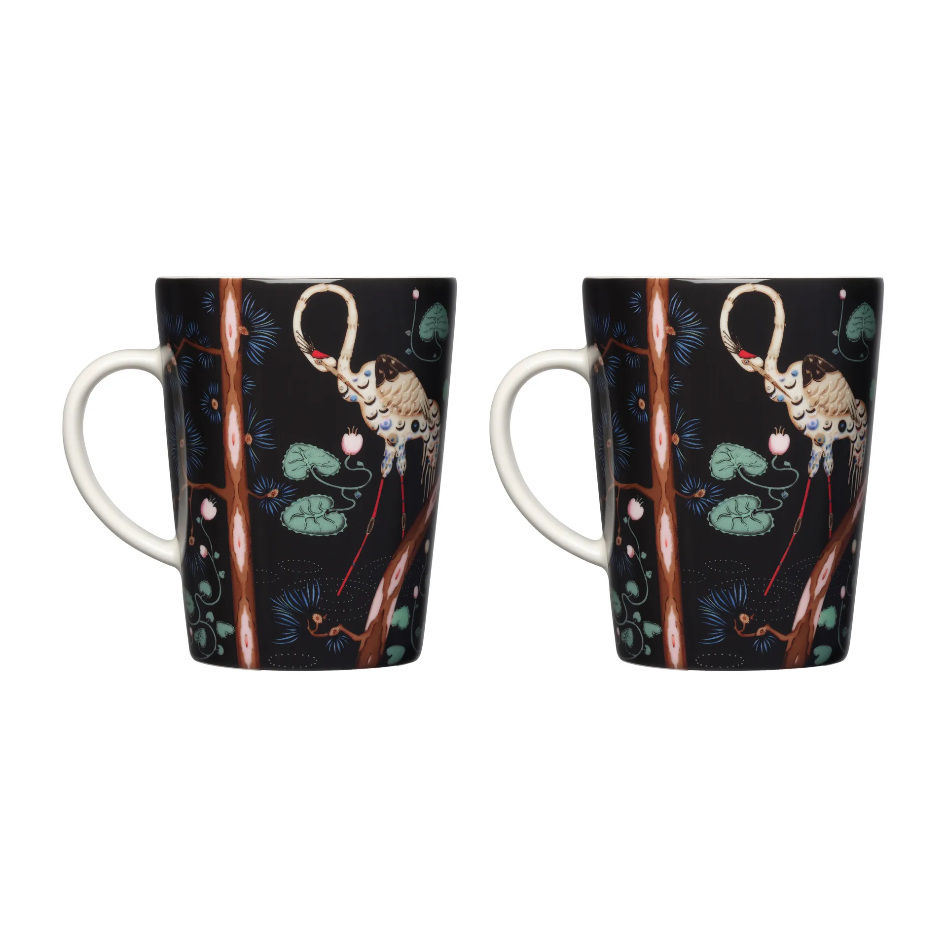 Set para regalo 15° aniversario de la taza Taika 40 cl (2 unidades), Negro Iittala