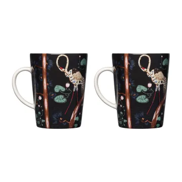 Set para regalo 15° aniversario de la taza Taika 40 cl (2 unidades) - Negro - Iittala