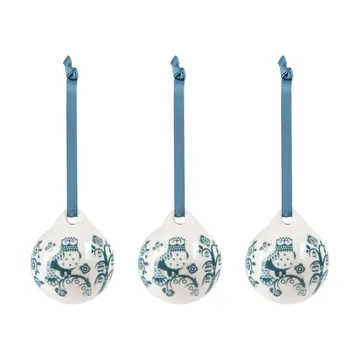 Taika decoración - Azul acero, 5 cm, 3-pack - Iittala