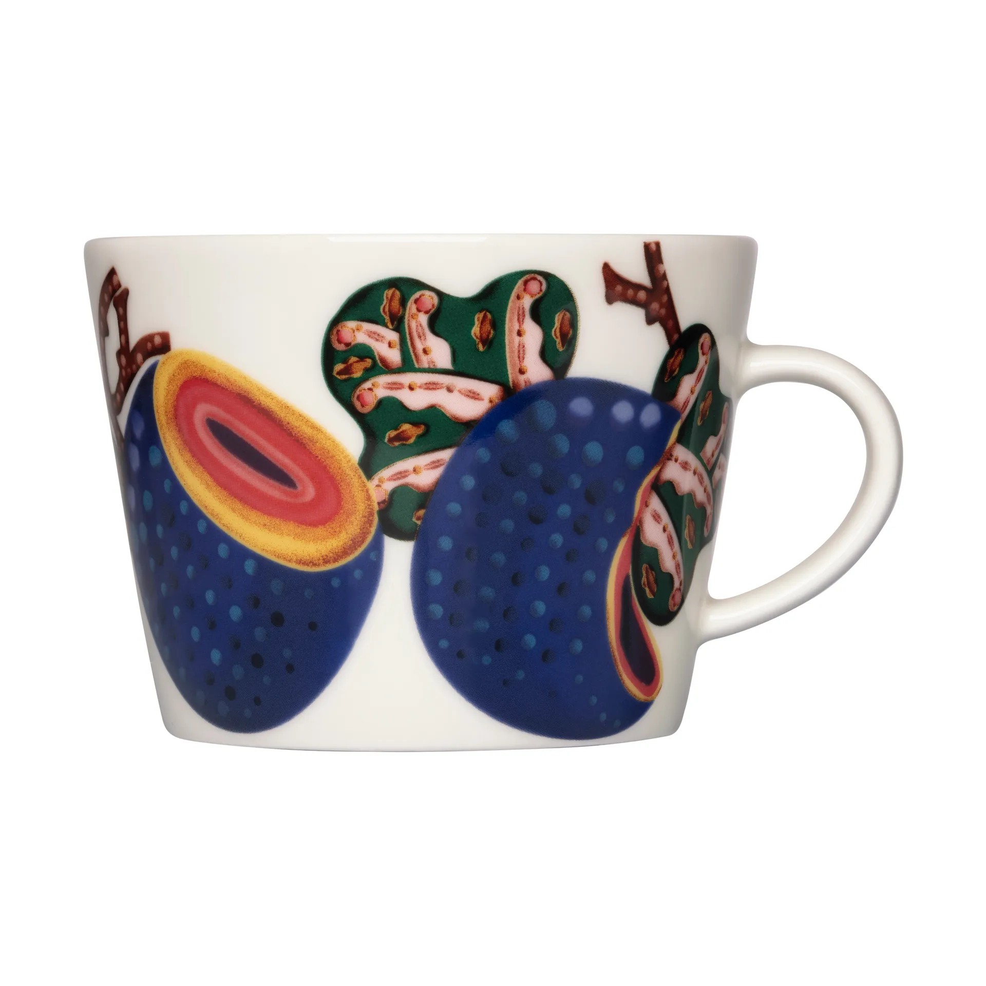 Taza de café Taika Sato 20 cl, Blanco-multicolor Iittala