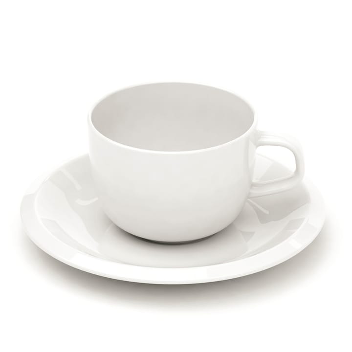 Taza de café y platillo Raami - blanco - Iittala