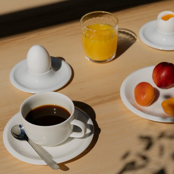 Taza de café y platillo Raami, blanco Iittala