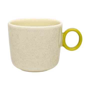 Taza Play con puntos 35 cl - marfil-oliva - Iittala