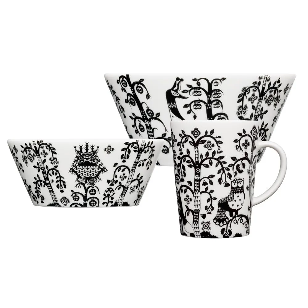 Taza Taika 40 cl, negro Iittala
