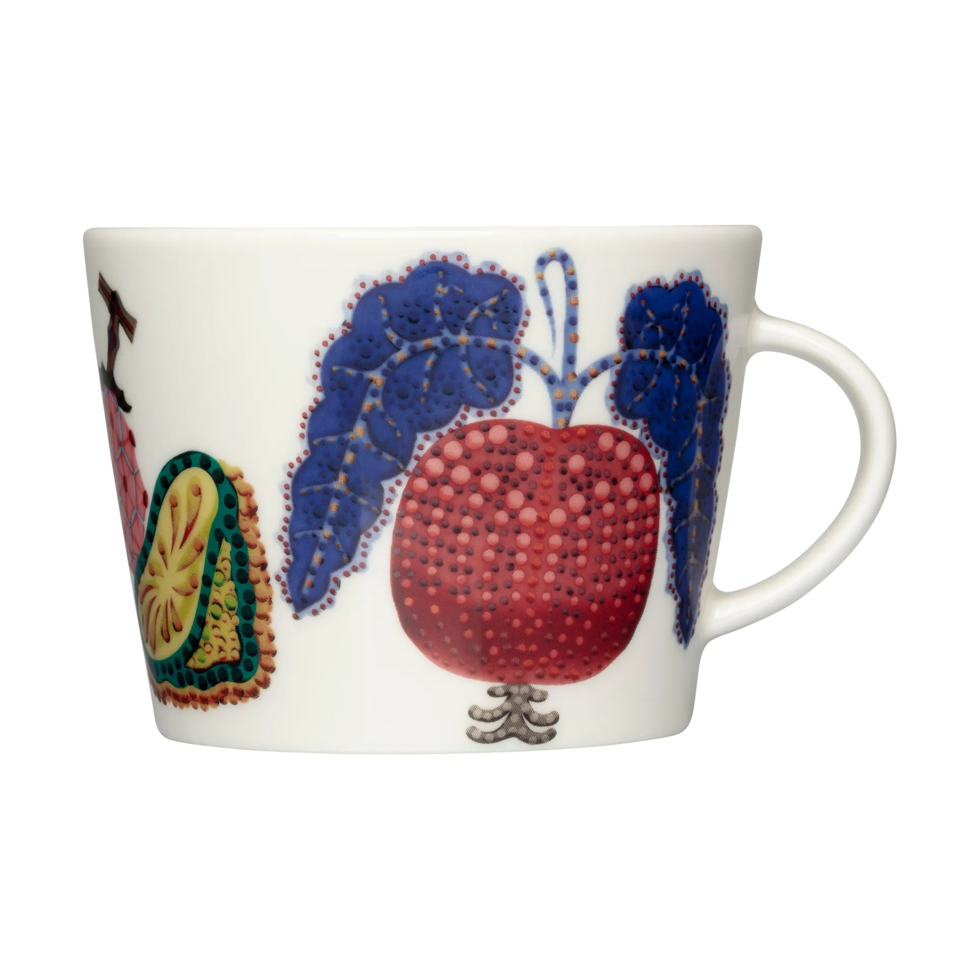 Taza Taika Sato 30 cl, Blanco-multicolor Iittala