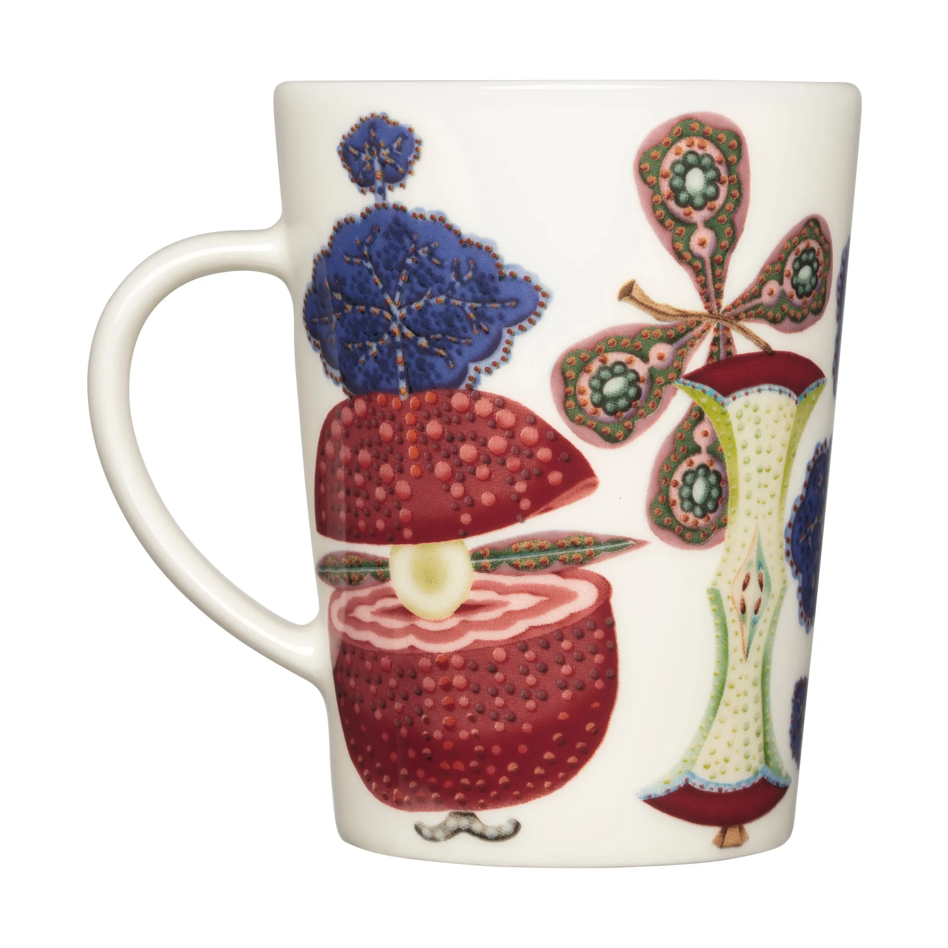 Taza Taika Sato 30 cl, Blanco-multicolor Iittala