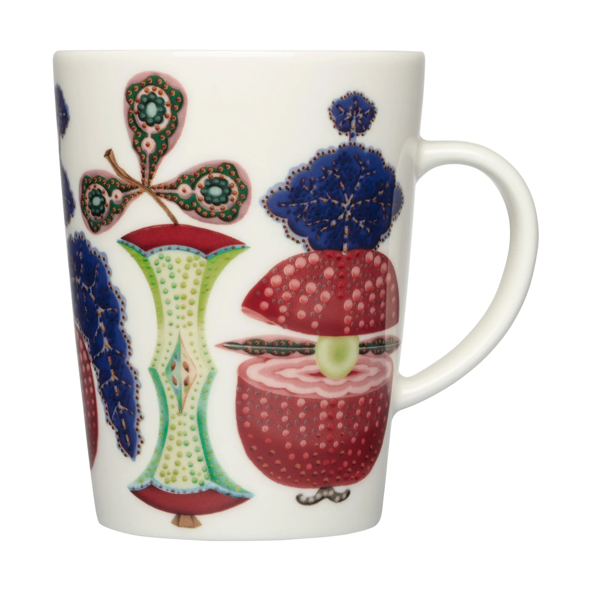 Taza Taika Sato 40 cl, Blanco-multicolor Iittala