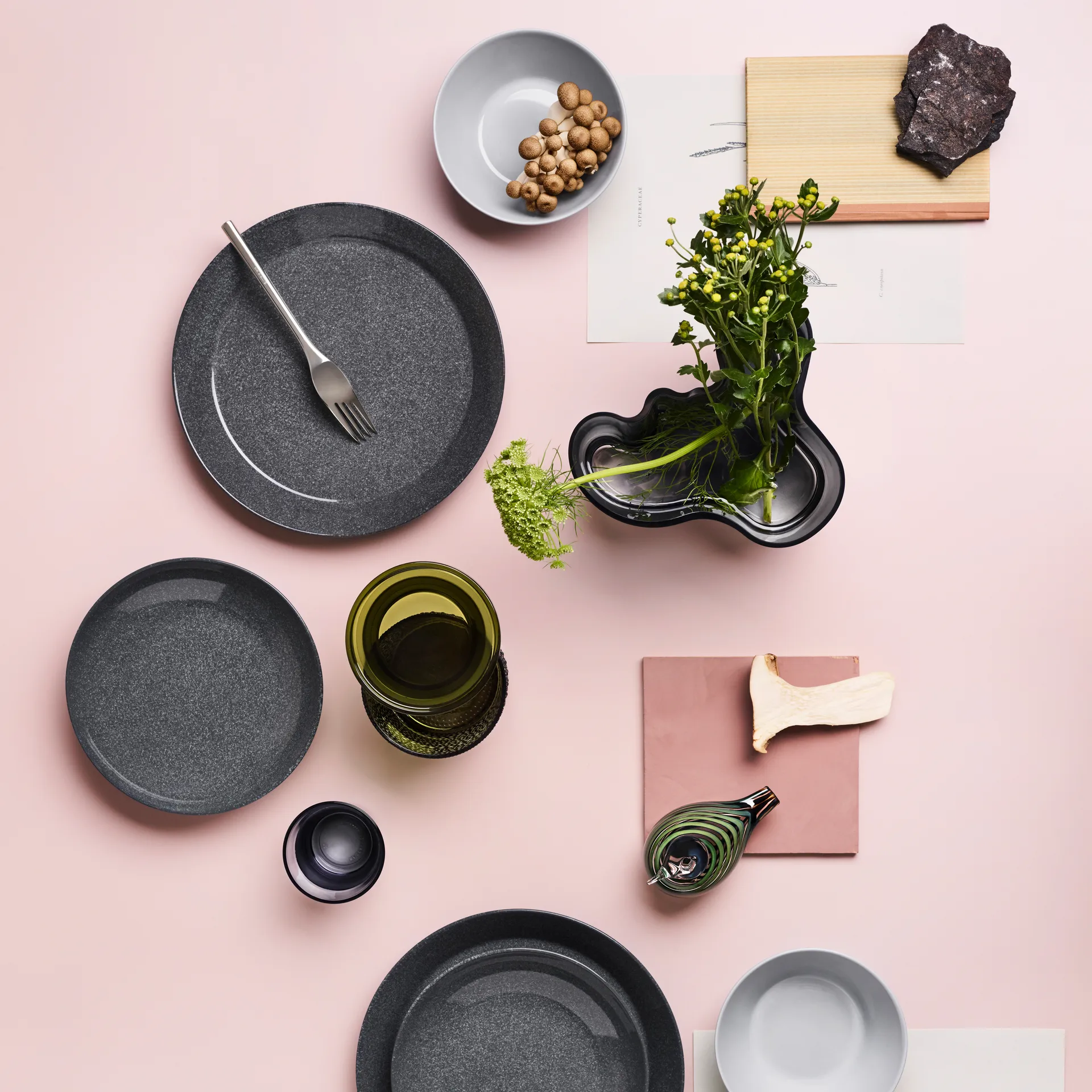 Tenedor de mesa Artik, acero inoxidable Iittala