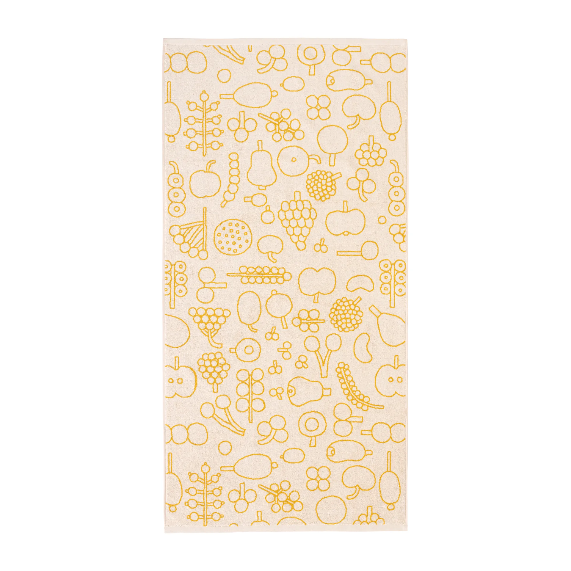 Toalla de baño Oiva Toikka Frutta 70x140 cm, amarillo Iittala