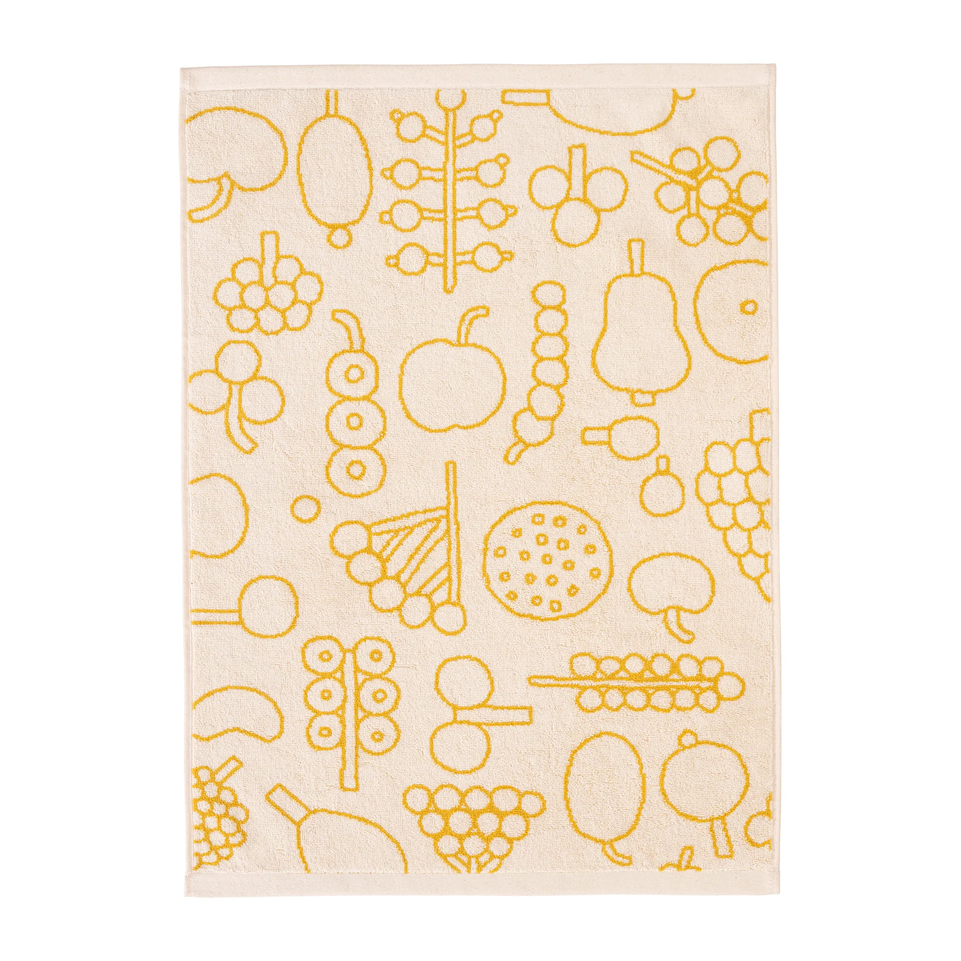 Toalla de manos Oiva Toikka Frutta 50x70 cm, amarillo Iittala