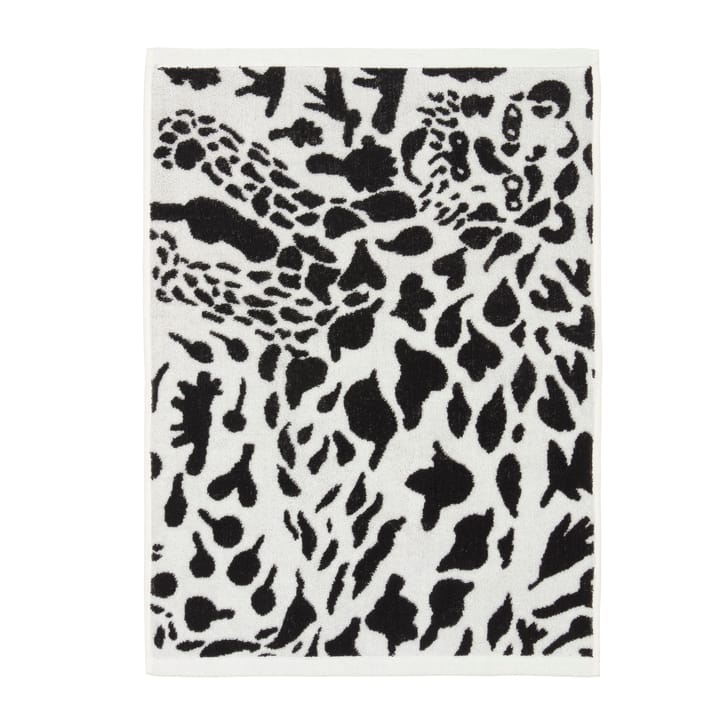 Toalla Oiva Toikka Cheetah 50x70 cm - negro-blanco - Iittala