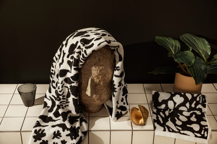 Toalla Oiva Toikka Cheetah 50x70 cm - negro-blanco - Iittala