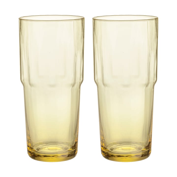 Vaso alto Solare 39 cl, 2-pack - Naranja fuego - Iittala