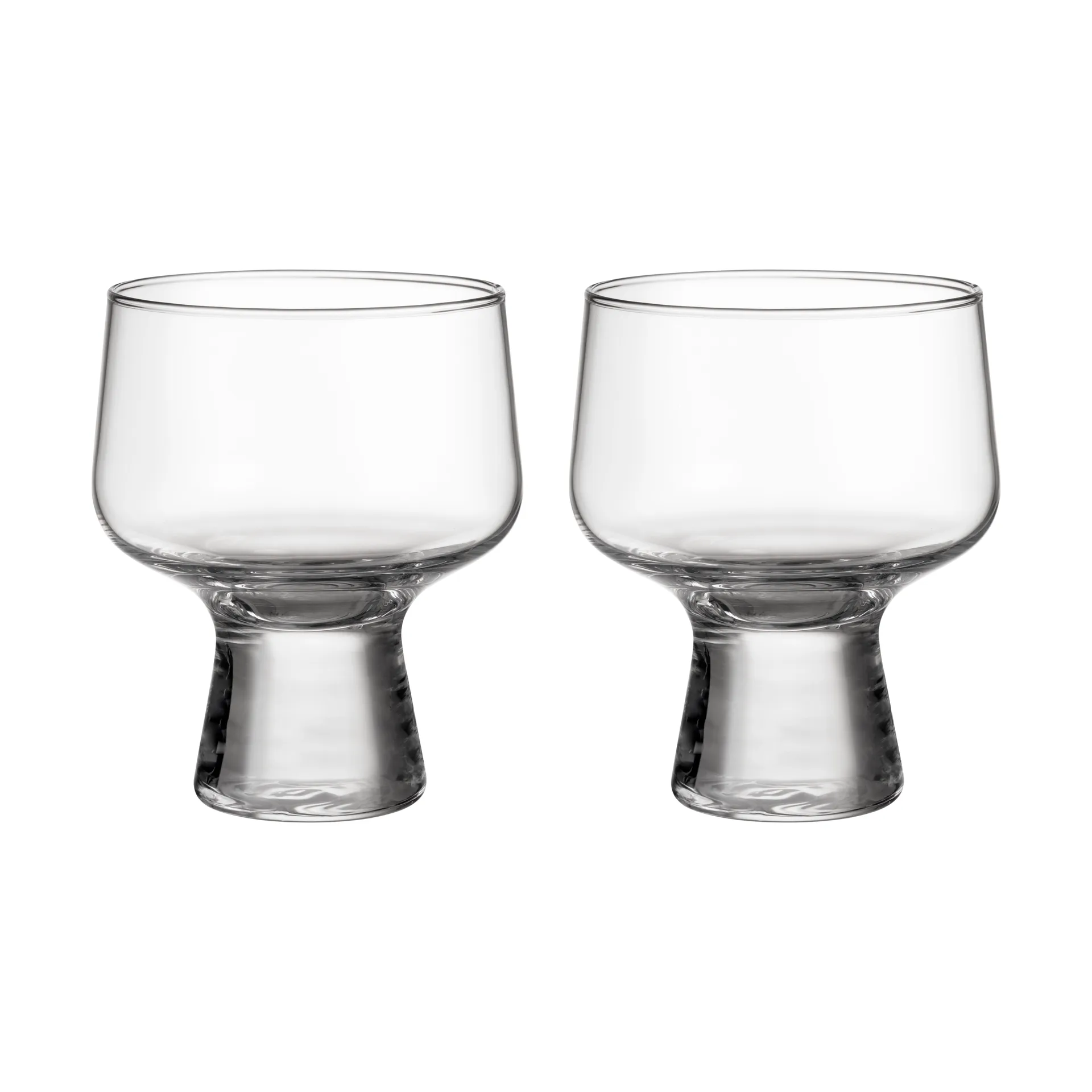 Vaso con pie Solare 29 cl, 2-pack, Claro Iittala