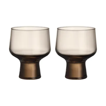 Vaso con pie Solare 29 cl, 2-pack - Lino - Iittala