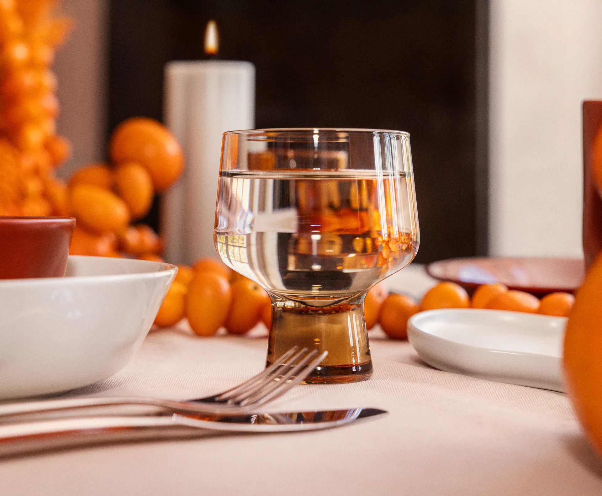 Vaso con pie Solare 29 cl, 2-pack, Lino Iittala