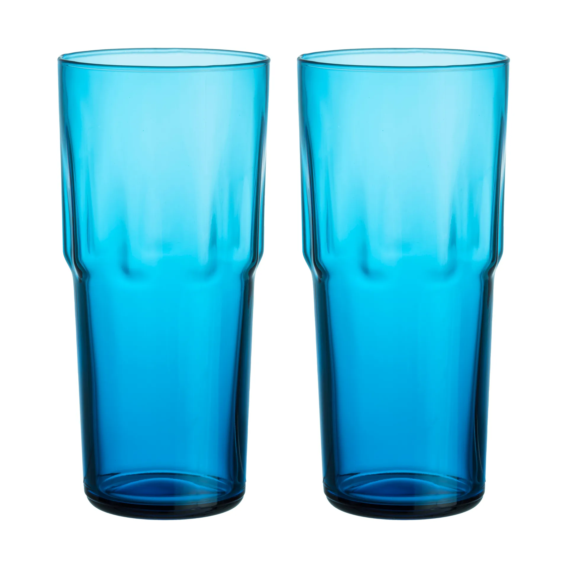 Vaso Solare alto 39 cl, 2-pack, Azul eléctrico Iittala