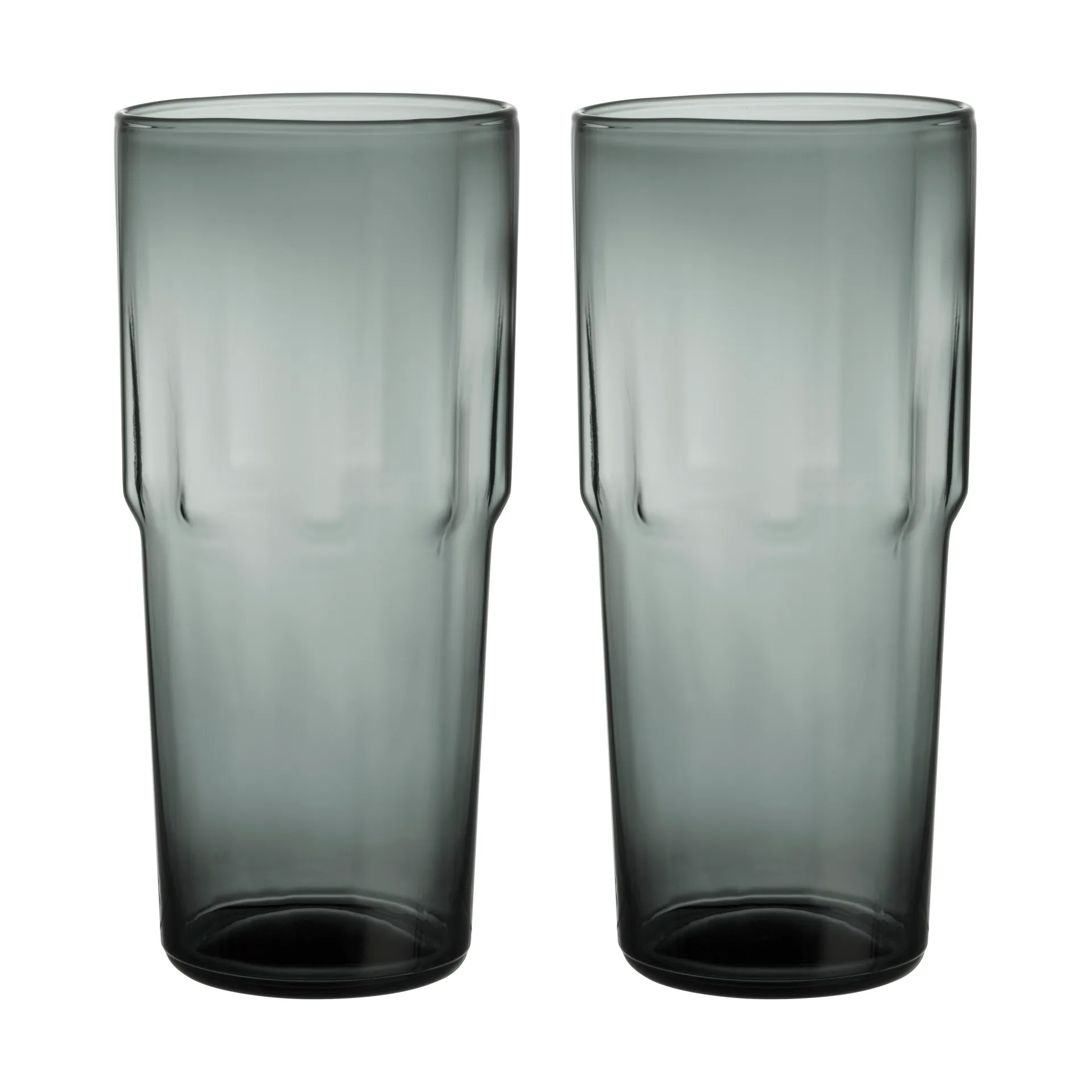 Vaso Solare alto 39 cl, 2-pack, Gris acero Iittala