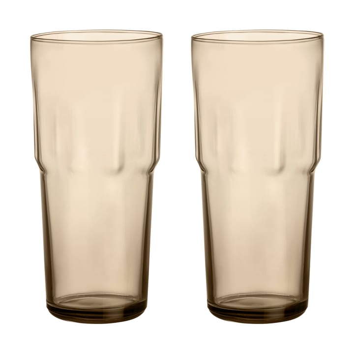 Vaso Solare alto 39 cl, 2-pack - Lino - Iittala