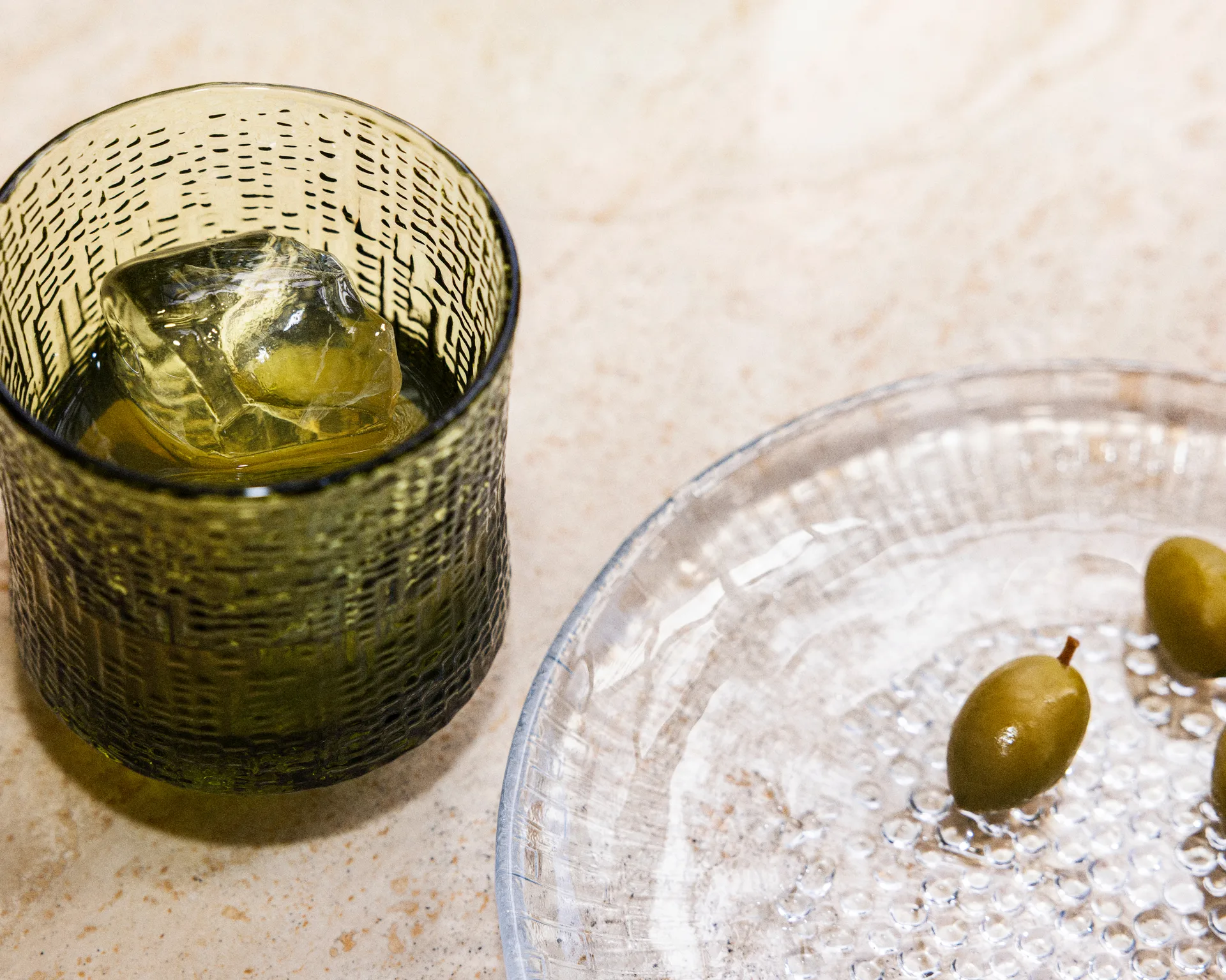 Vasos Ultima Thule arena finlandesa 20 cl, 2-pack, Verde Iittala