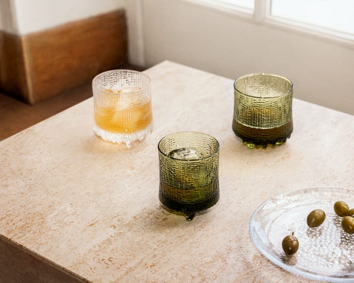 Vasos Ultima Thule arena finlandesa 20 cl, 2-pack, Verde Iittala