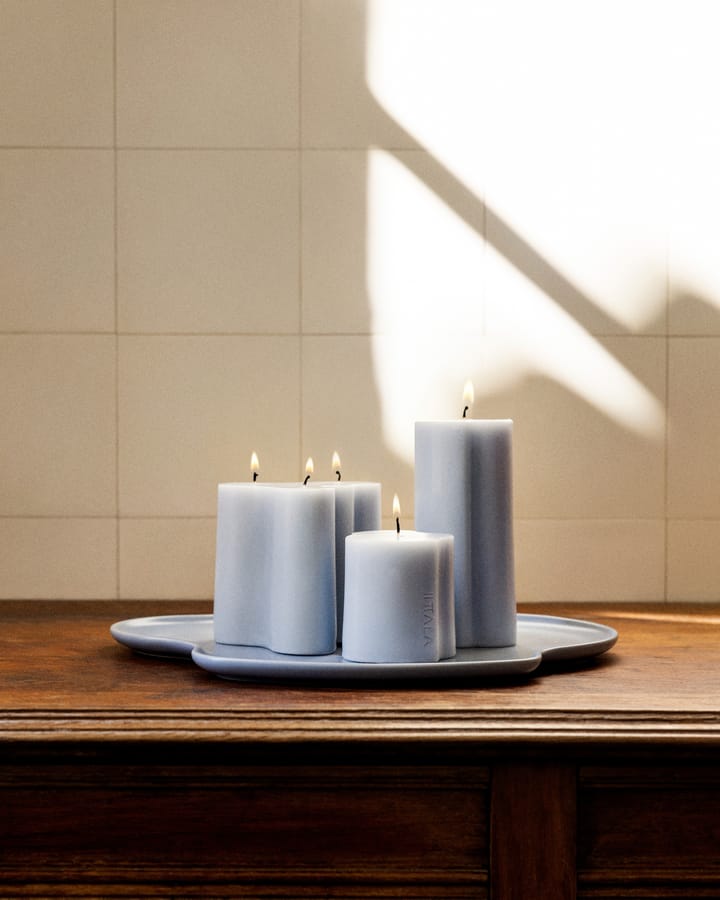 Vela gruesa Aalto, Agua, 11 cm Iittala