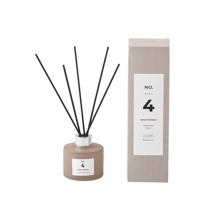 Difusor con varillas NO. 4 Lemon Verbena - 100 ml - Illume x Bloomingville
