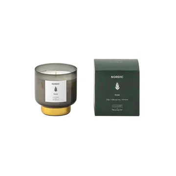 Vela perfumada Nordic Forest - 222 g - Illume x Bloomingville
