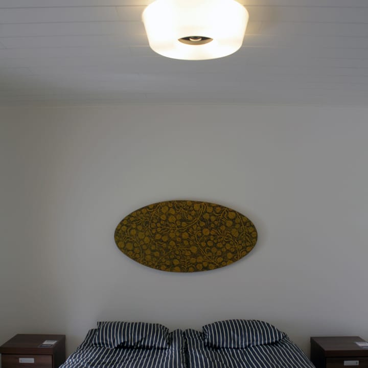 Plafón Yki 600, Blanco, detalle negro Innolux