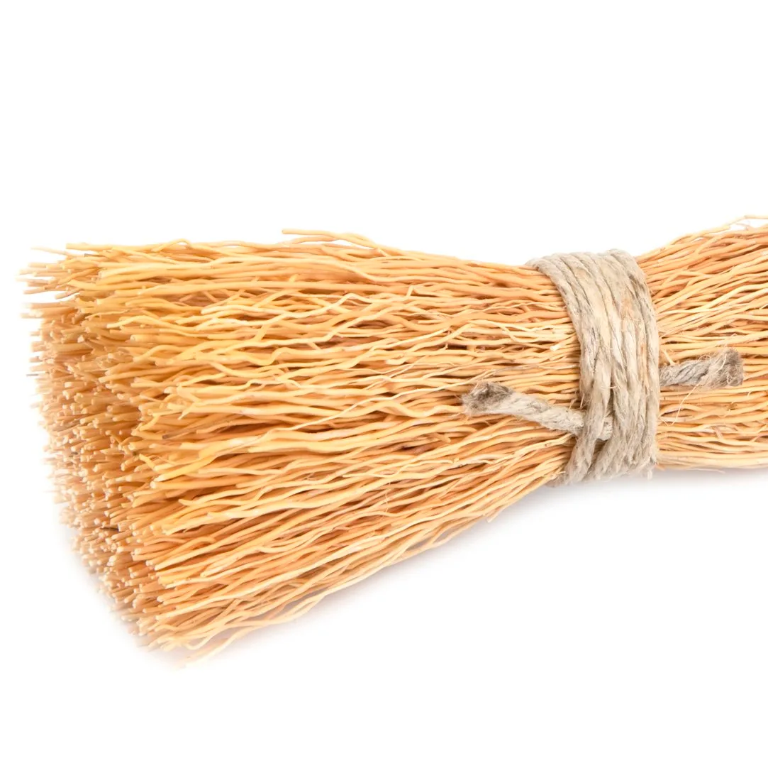 Cepillo limpiador Iris hantverk, raiz de cereal doble Iris Hantverk