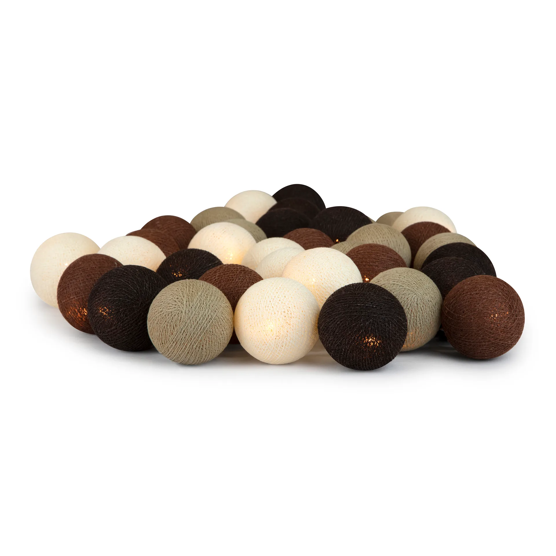 Guirnalda de luces Brownie, 20 bolas Irislights