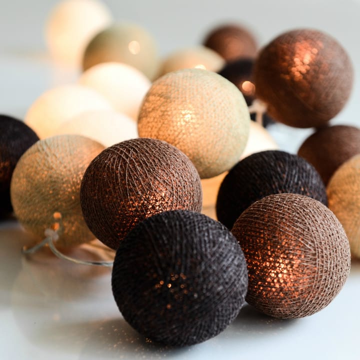 Guirnalda de luces Brownie, 35 bolas Irislights