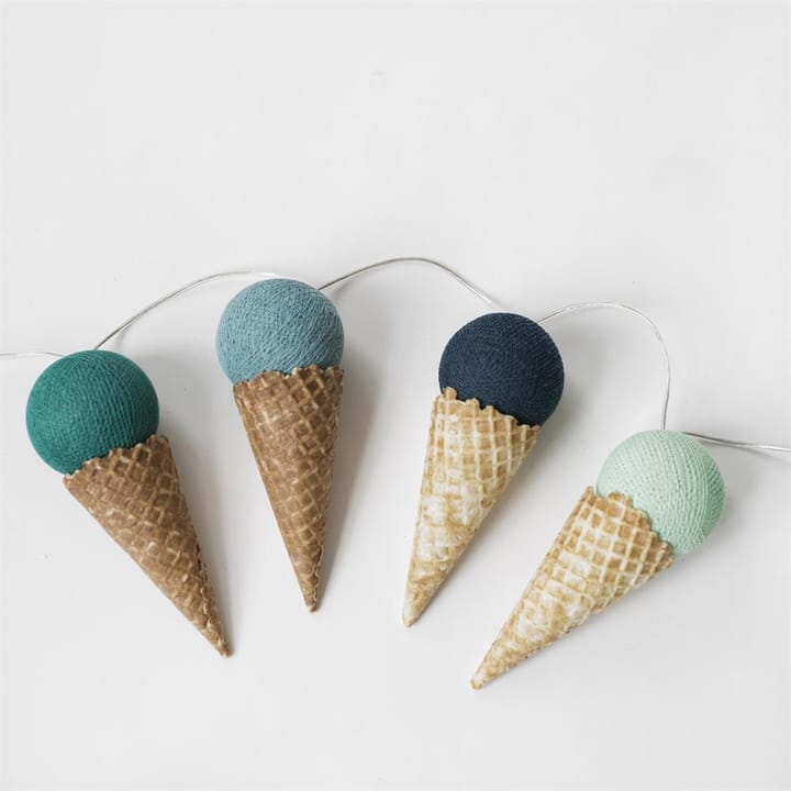 Guirnalda de luces Cool Mint, 20 bolas Irislights