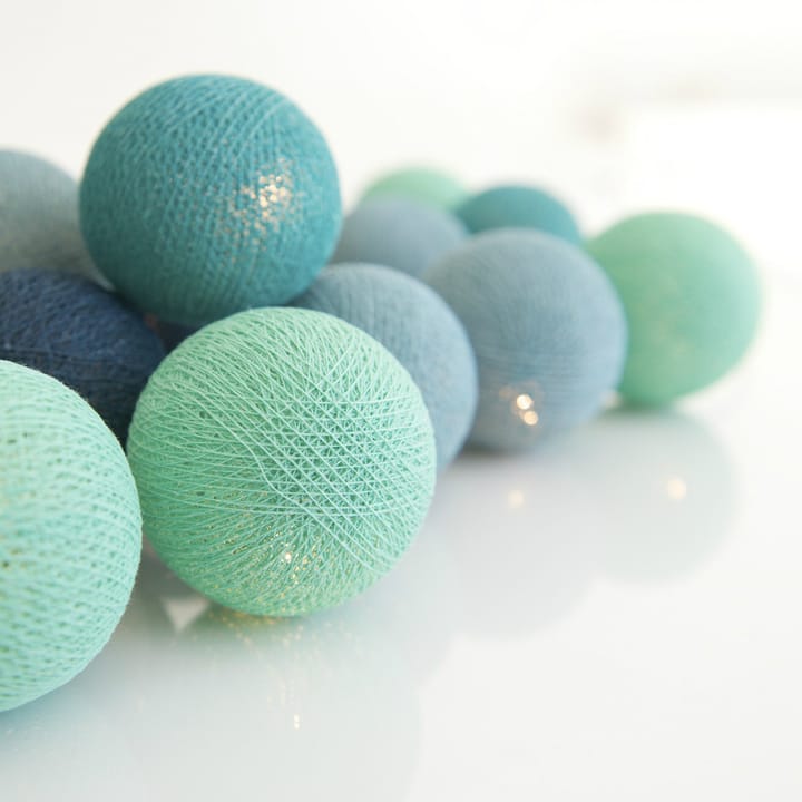 Guirnalda de luces Cool Mint, 20 bolas Irislights