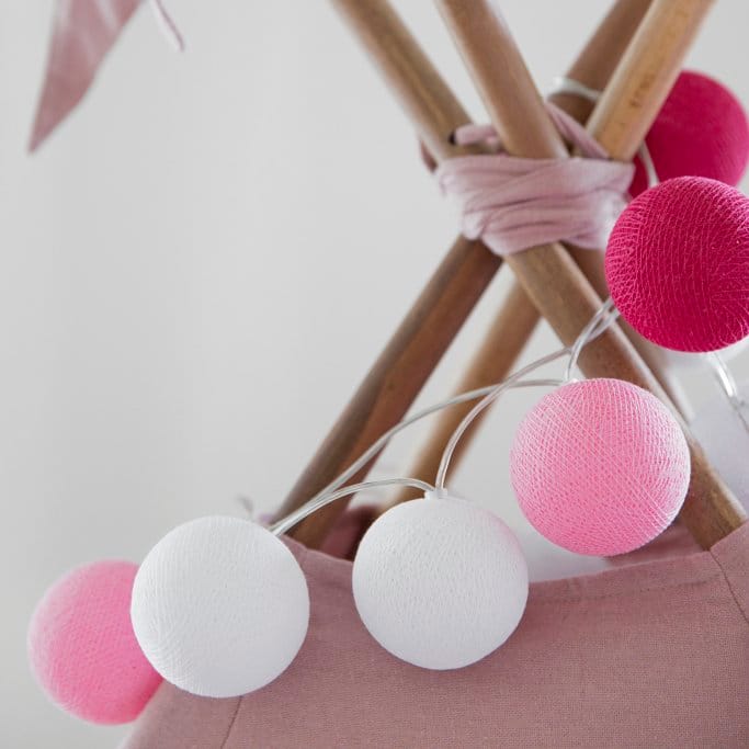 Guirnalda de luces Flamingo, 20 bolas Irislights
