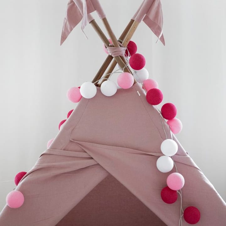 Guirnalda de luces Flamingo, 35 bolas Irislights