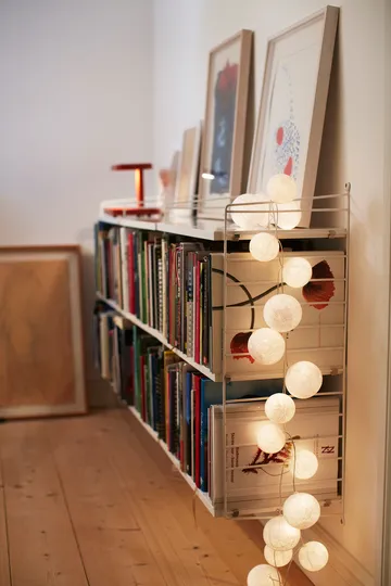 Guirnalda de luces Irislights - Butter yellow, 35 bolas - Irislights