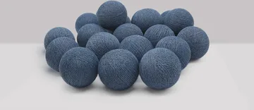 Guirnalda de luces Irislights - Vintage blue, 20 bolas - Irislights