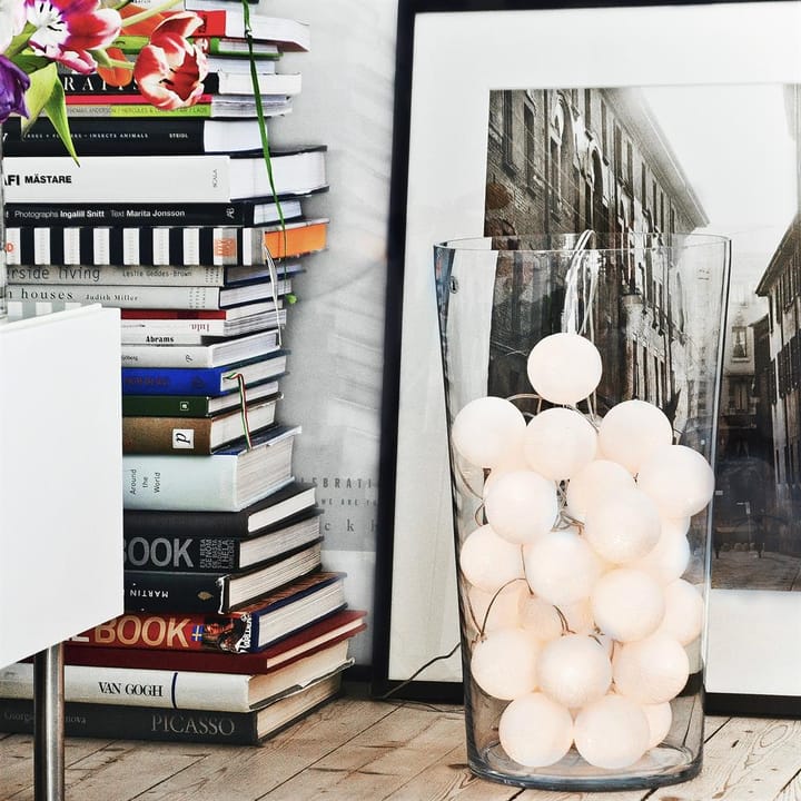 Guirnalda de luces Pure White, 20 bolas Irislights