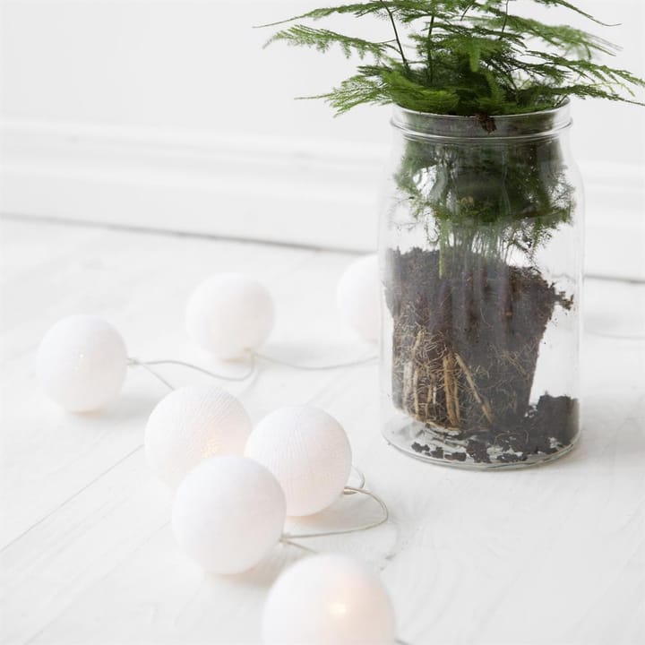 Guirnalda de luces Pure White, 35 bolas Irislights