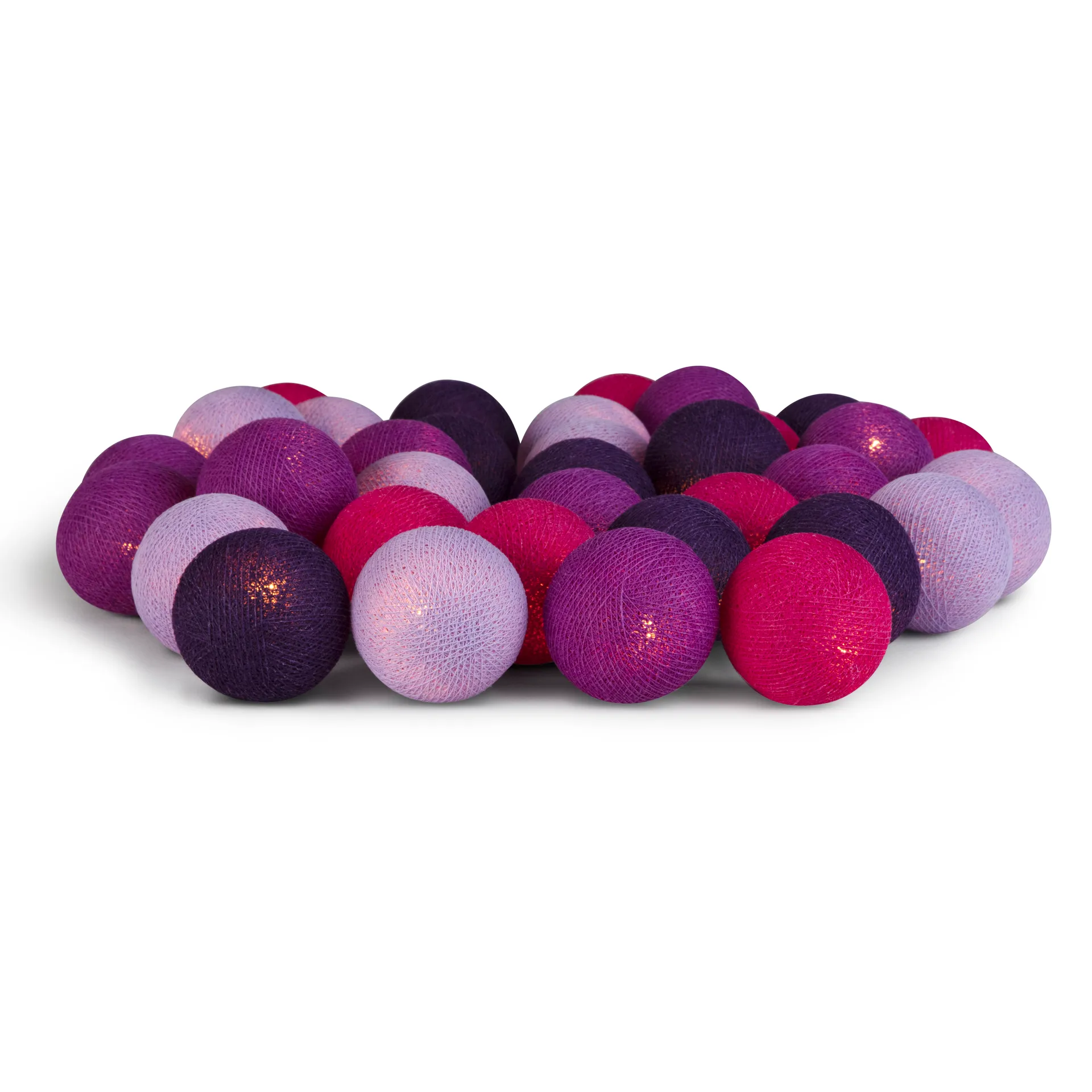 Guirnalda de luces Vivid Violet, 35 bolas Irislights