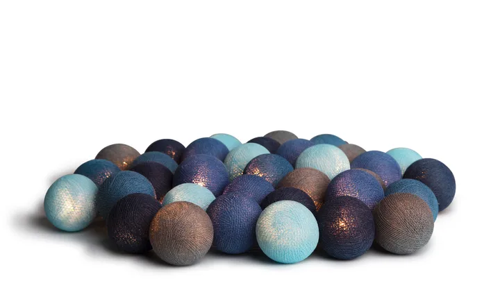 Ocean blue 35-luces 390 cm - Azul - Irislights