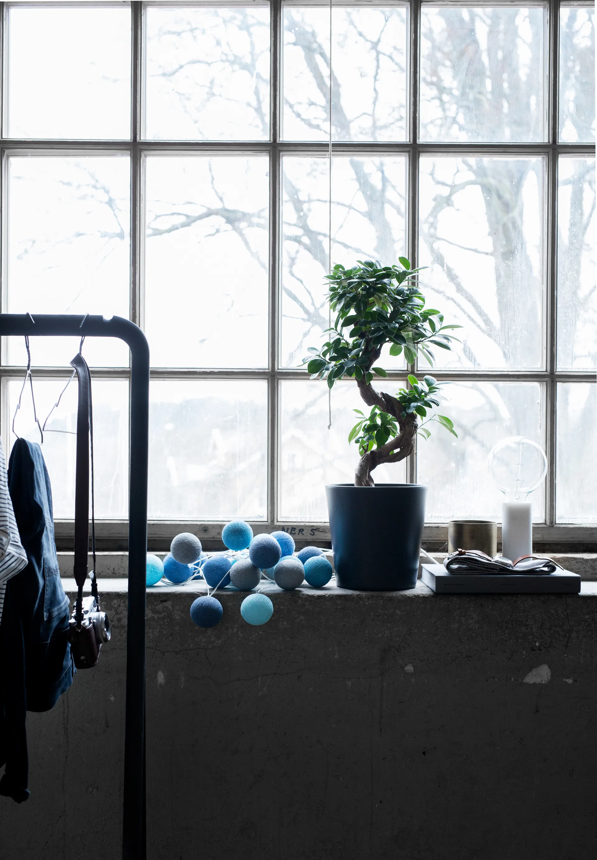 Oceans blue 20-luces 390 cm, Azul Irislights