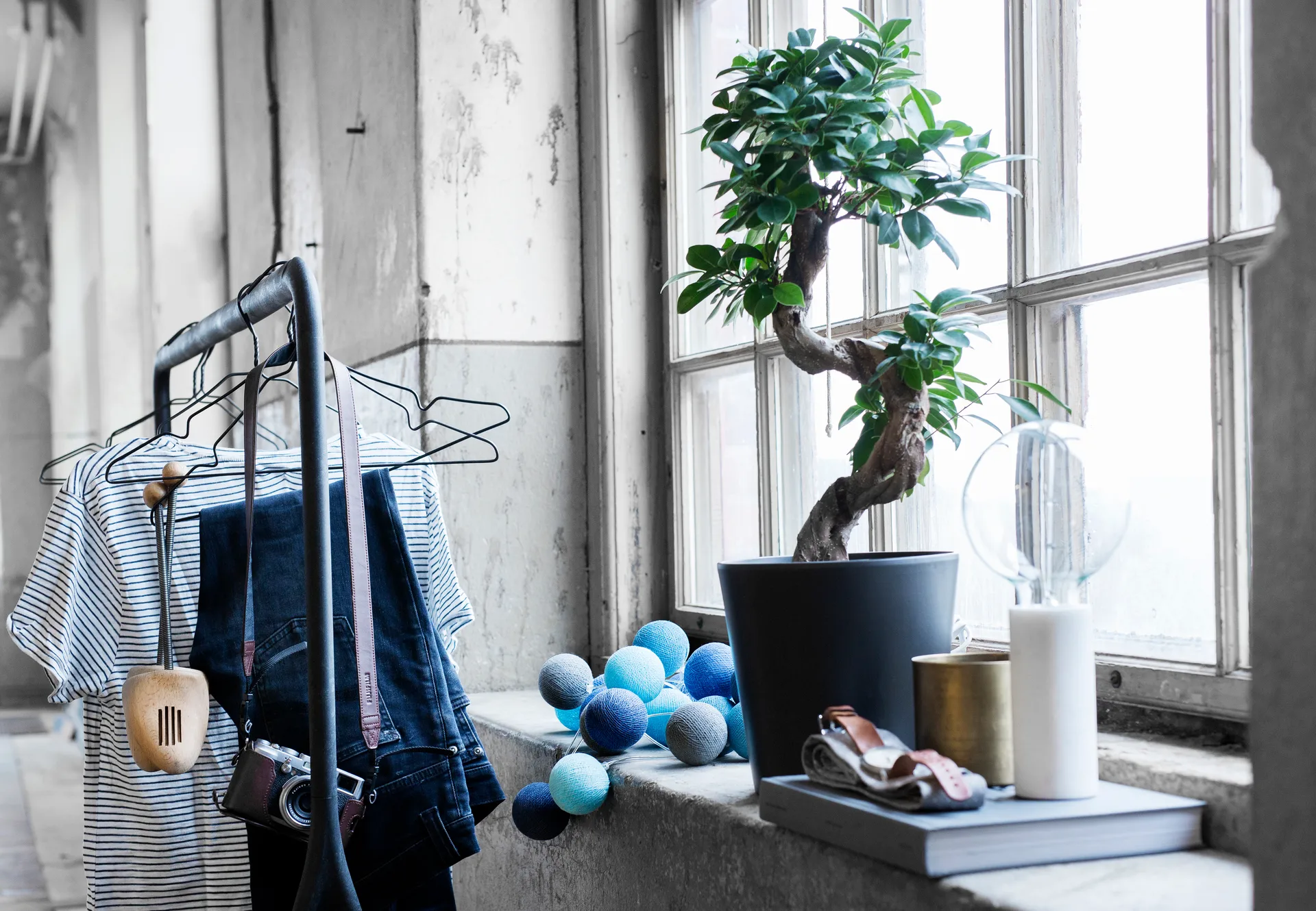 Oceans blue 20-luces 390 cm, Azul Irislights